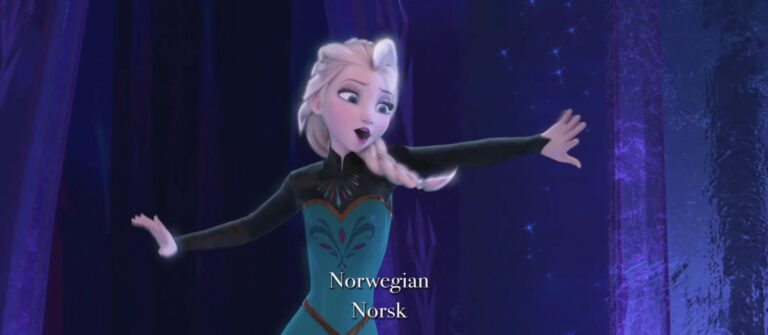 Disney’s Frozen – “Let It Go” Multi-Language Full Sequence