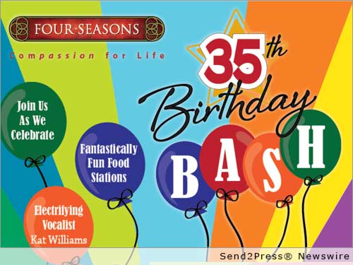 Four Seasons Compassion for Life Celebrates ’35th Birthday Bash’ with Festivities on Saturday, May 10