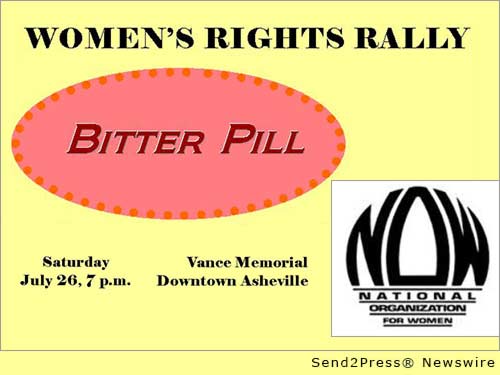 Asheville National Organization for Women to Hold ‘Bitter Pill’ Rally Saturday, July 26