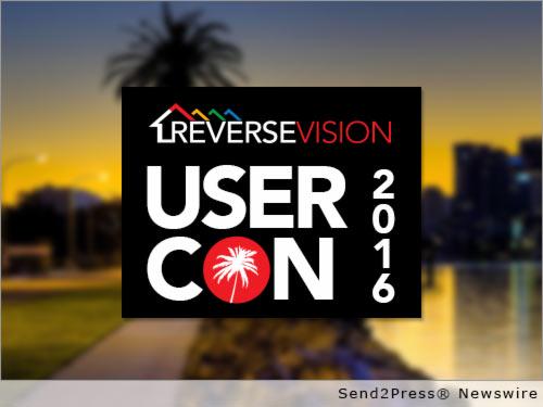 ReverseVision Offers Lenders and REALTORS a Reverse Mortgage Education Track at Jan. 20-22, 2016 User Conference in San Diego